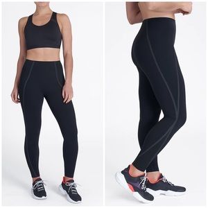 Spanx every where active contour high rise leggings XL
